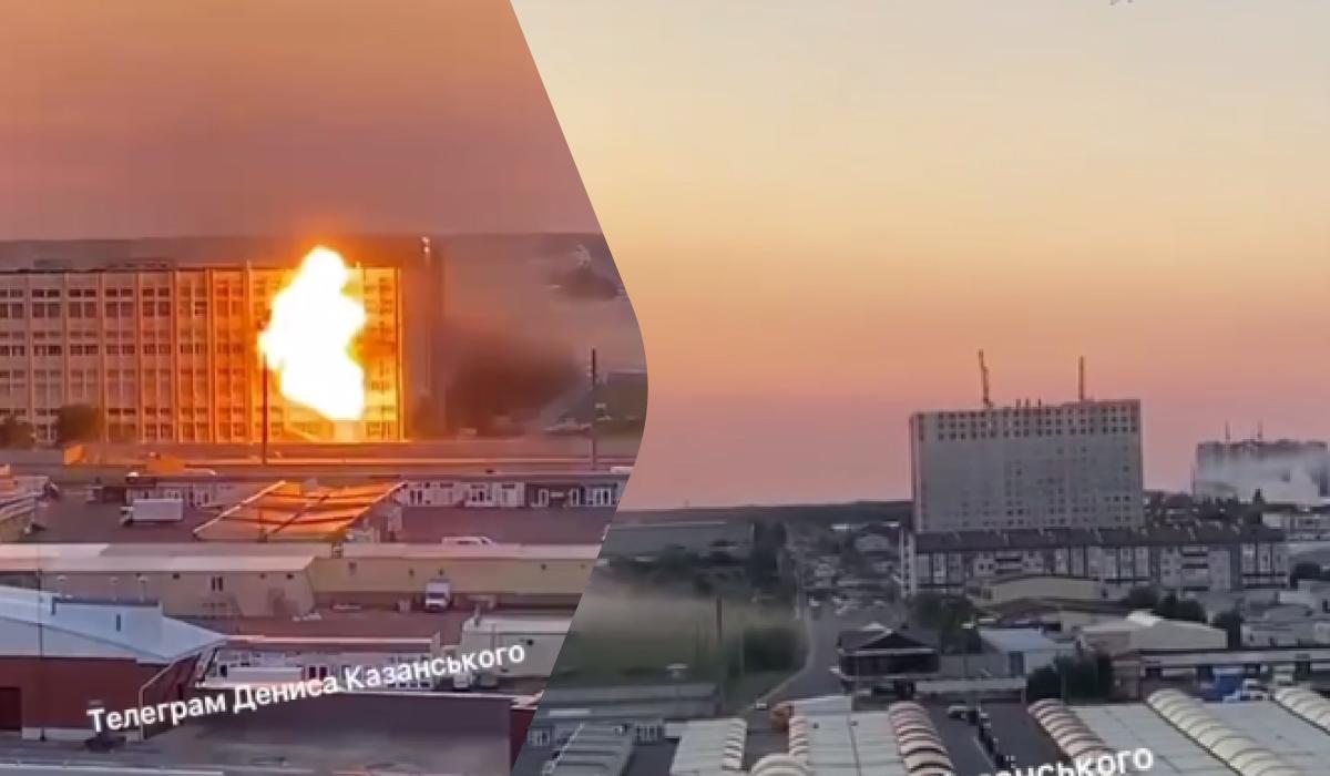 Дрони СБУ навідаливь на російський радіозавод / колаж УНІАН, скріншоти Дрони СБУ навідаливь на російський радіозавод / колаж УНІАН, скріншоти