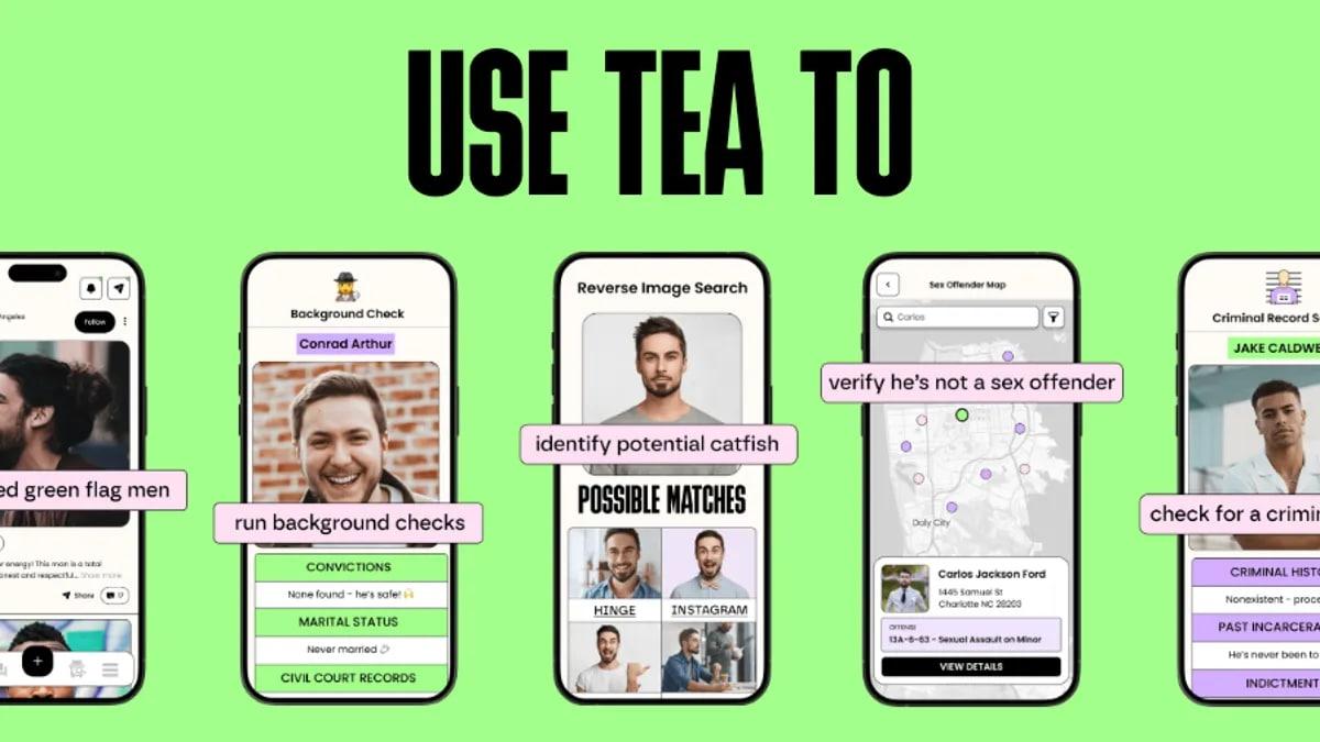 У мережу витекли дані з додатка для знайомств Tea / Фото - Tea Dating Advice У мережу витекли дані з додатка для знайомств Tea / Фото - Tea Dating Advice