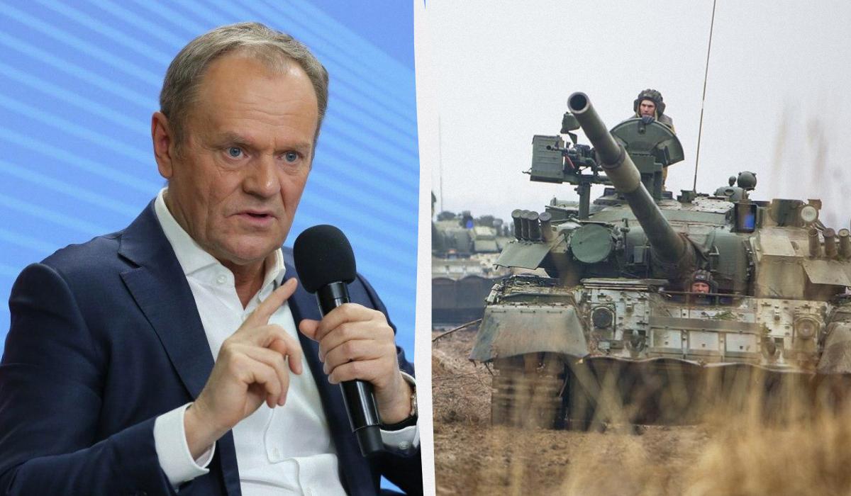 Польський прем'єр готує Польщу до великої війни / колаж УНІАН, фото УНІАН, wikimedia.org Польський прем'єр готує Польщу до великої війни / колаж УНІАН, фото УНІАН, wikimedia.org