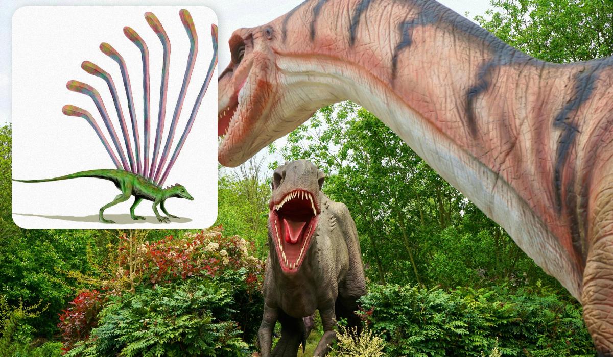 Йдеться про рептилію Mirasaura grauvogeli, яка з'явилася раніше за динозаврів / колаж УНІАН, фото Вікіпедія, pexels Йдеться про рептилію Mirasaura grauvogeli, яка з'явилася раніше за динозаврів / колаж УНІАН, фото Вікіпедія, pexels