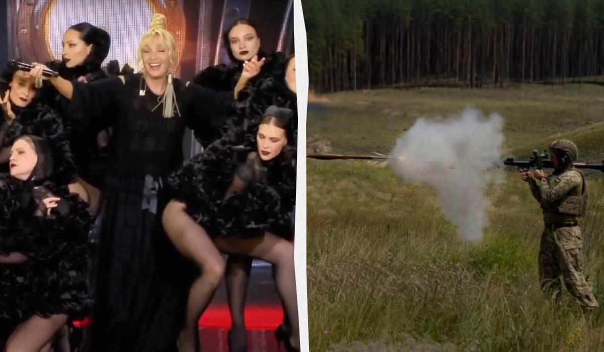 Лайма Вайкуле стала сміливішою у висловлюваннях / колаж УНІАН, кадр із відео, фото 28 ОМБр Лайма Вайкуле стала сміливішою у висловлюваннях / колаж УНІАН, кадр із відео, фото 28 ОМБр