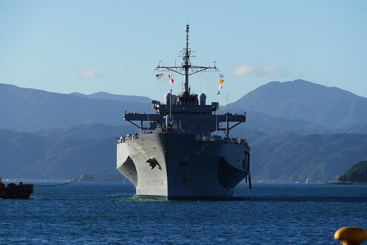 USS Blue Ridge у 2025 році біля берегів Нової Зеландії / фото wikipedia.org USS Blue Ridge у 2025 році біля берегів Нової Зеландії / фото wikipedia.org