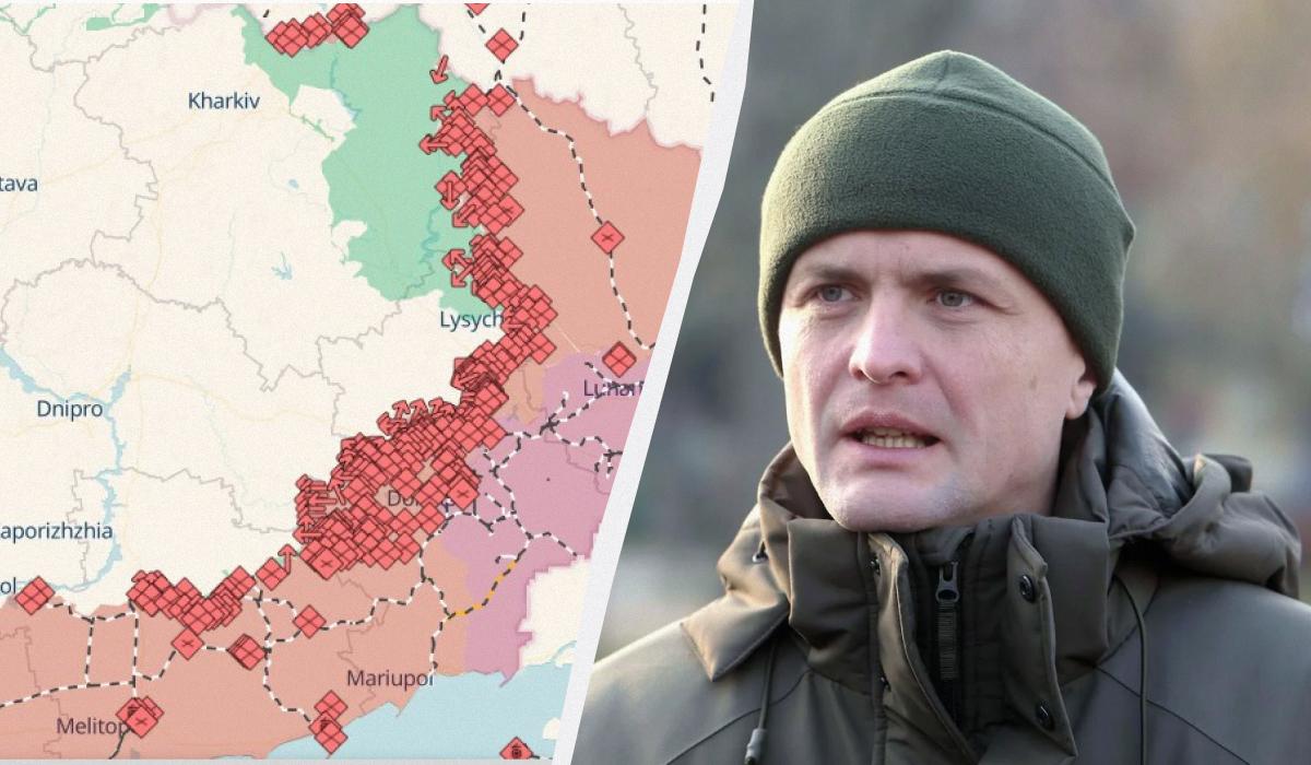 Військовий пояснив, чому не потрібно радіти повільному просуванню росіян / Колаж УНІАН, фото УНІАН, Олександр Синиця, DeepState Військовий пояснив, чому не потрібно радіти повільному просуванню росіян / Колаж УНІАН, фото УНІАН, Олександр Синиця, DeepState
