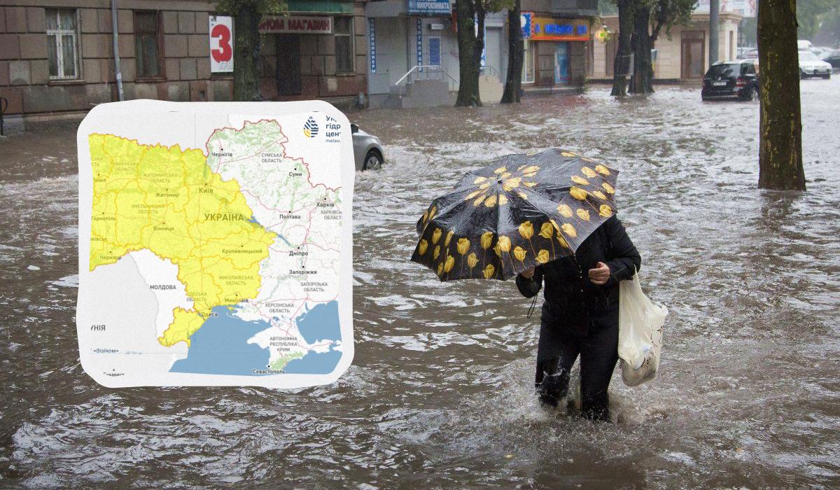 29 липня у багатьох областях України пройдуть сильні дощі / колаж УНІАН, фото УНІАН, Укргідрометцентр 29 липня у багатьох областях України пройдуть сильні дощі / колаж УНІАН, фото УНІАН, Укргідрометцентр