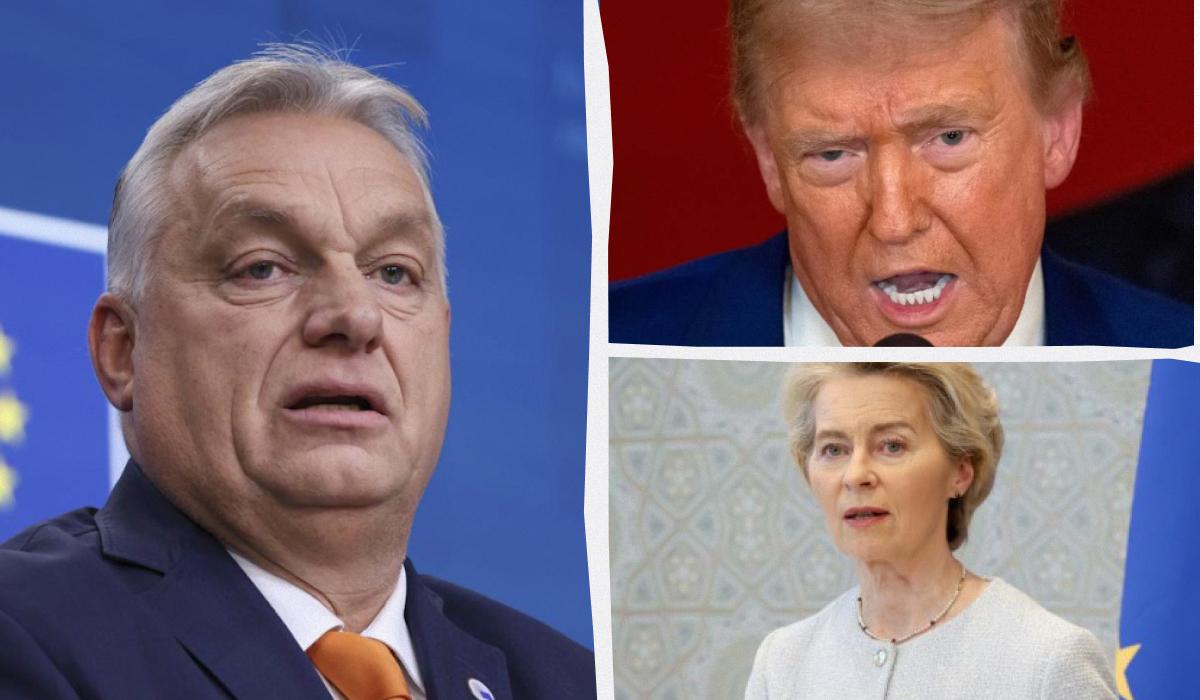 Орбан відреагував на підписання торговельної угоди між США і ЄС / колаж УНІАН, фото consilium.europa.eu, Getty Images, European Union Орбан відреагував на підписання торговельної угоди між США і ЄС / колаж УНІАН, фото consilium.europa.eu, Getty Images, European Union