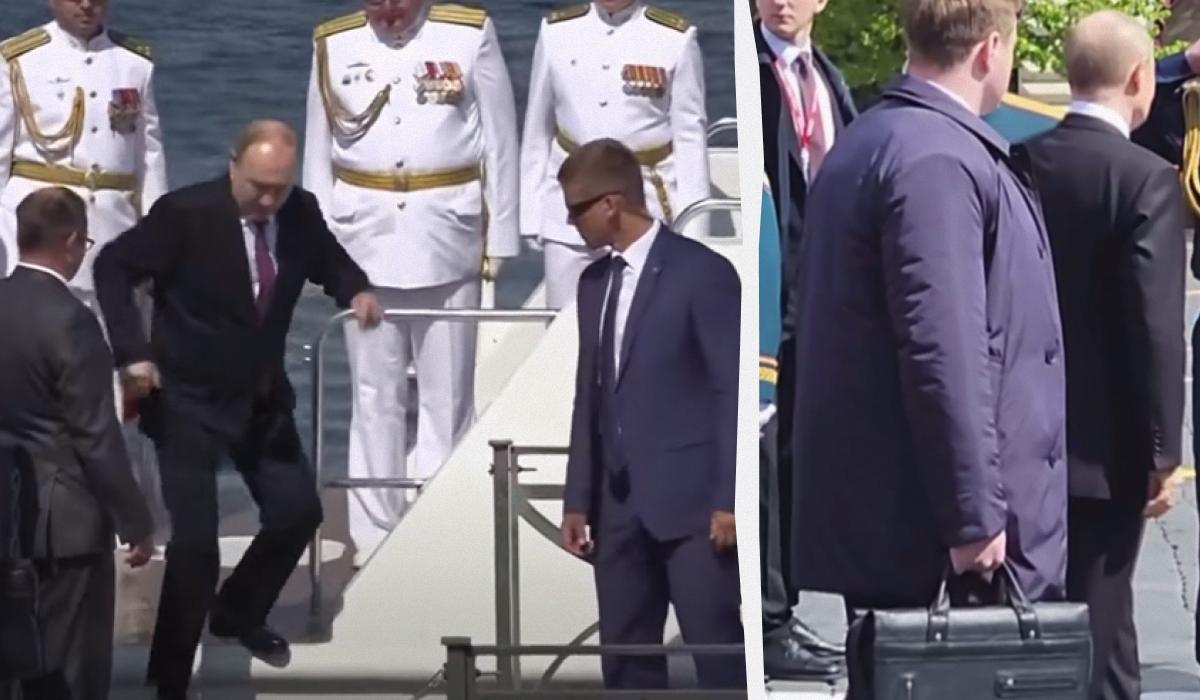 Путин вышел "к людям" / Коллаж УНИАН / Скриншоты Путин вышел "к людям" / Коллаж УНИАН / Скриншоты