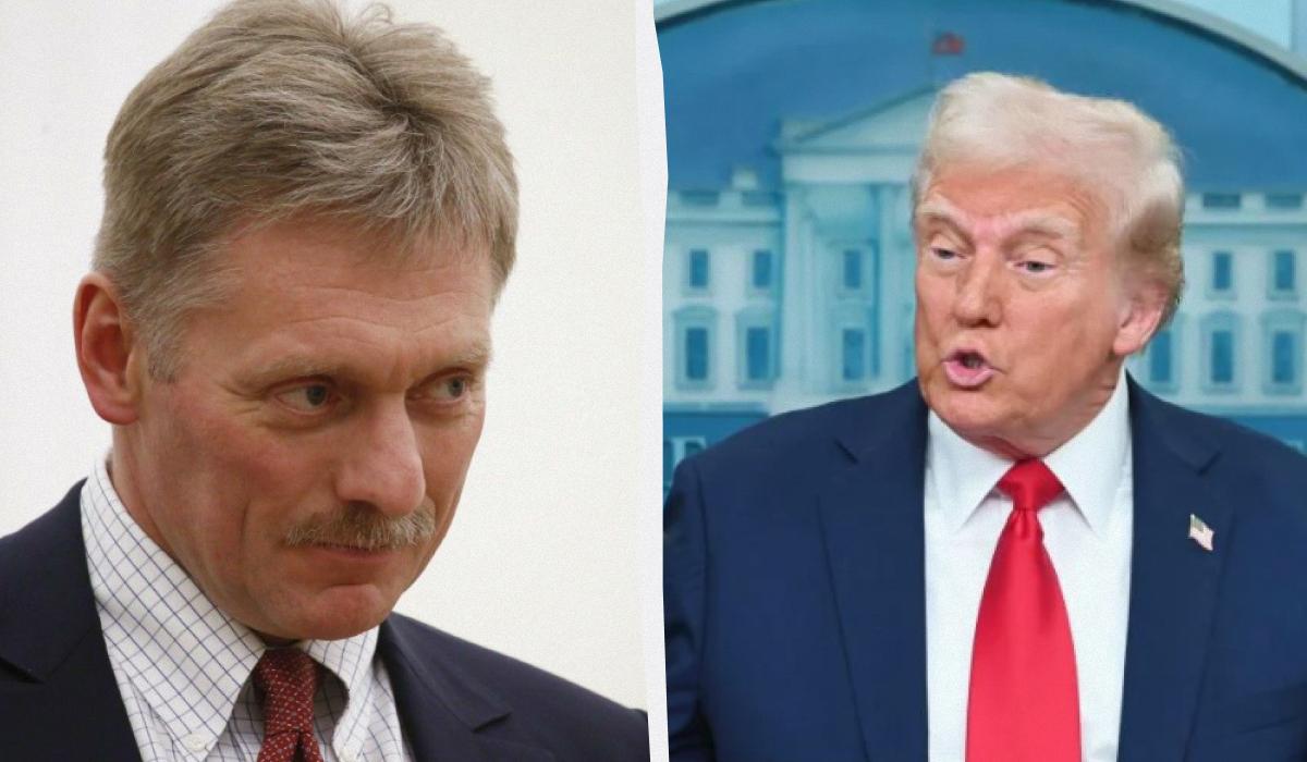 Пєсков відреагував на заявe Трампа про скорочення 50-денного ультиматуму / колаж УНІАН, фото REUTERS, ua.depositphotos.com Пєсков відреагував на заявe Трампа про скорочення 50-денного ультиматуму / колаж УНІАН, фото REUTERS, ua.depositphotos.com