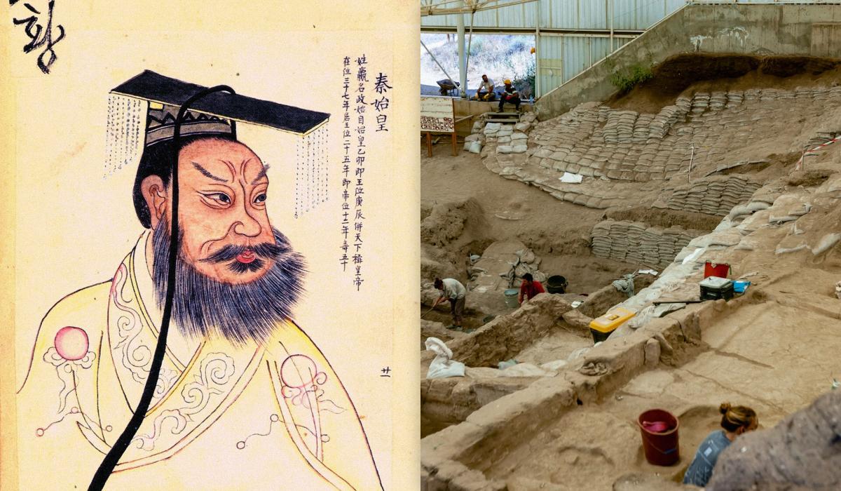 Император искал эликсир бессмертия по всему Китаю, но так и не нашел его / Коллаж УНИАН, фото - wikimedia.org, Unsplash