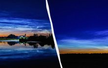 Такое бывает только летом: над Украиной массово появляются редкие облака (фоторепортаж)