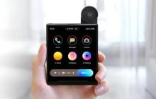 На рынке появился необычный квадратный смартфон с поворотной камерой (фото)