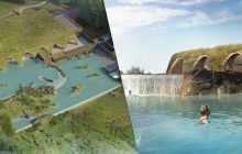 В Исландии откроют необычный SPA-комплекс с 6-метровым водопадом и живописными видами