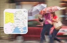Побьет градом и зальет дождями: в Украину идет непогода (карта)