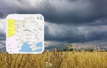 Укргидрометцентр объявил І уровень опасности: непогода накроет 8 областей (карта)