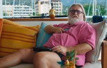 Яхта, дайвинг и работа из спальни: Гейб Ньюэлл рассказал, как проводит дни