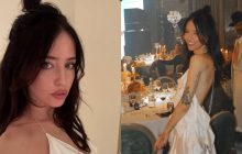 Надя Дорофєєва заспівала на благодійному вечорі Усика в шикарній сукні за ₴125 тисяч