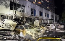 Одесса была под атакой дронов: горели авто, повреждены многоэтажки (фото)