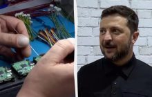 Зеленский показал масштабное производство дронов-перехватчиков (видео)