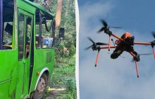 Россияне ударили беспилотником по автобусу с людьми на Сумщине: есть погибшие и раненые