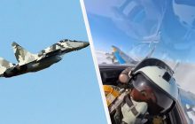 Пилот Denfix "минусует" российские дроны и ракеты из модернизированного МиГа (видео)