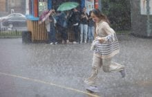 Сегодня в Киев ворвется резкое похолодание с дождями и грозами