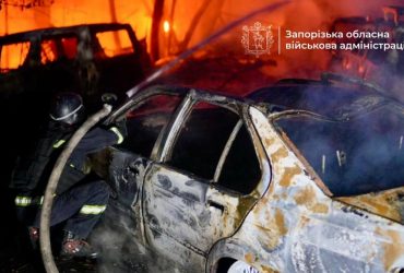 РФ завдала чотири удари по Запоріжжю (фото)