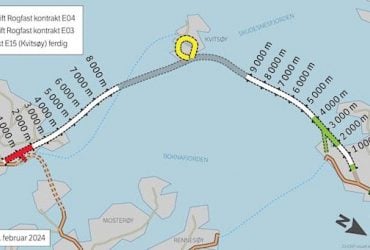 400 метров над головами: в Норвегии строят самый глубокий туннель под океаном