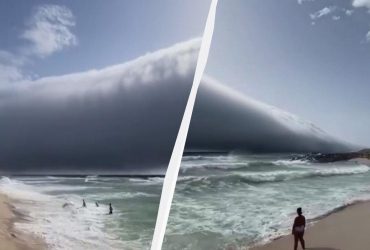 Гігантська хмара-цунамі накрила одразу три міста в Португалії (відео)