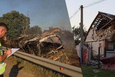 Вибухи біля Житомира: поліція підозрює виробників сумішевої вибухової речовини