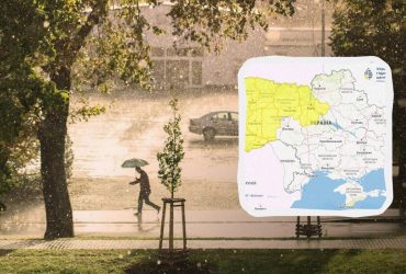 Укргідрометцентр оголосив І рівень небезпеки: де штормитиме (карта)