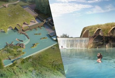 В Ісландії буде відкритий унікальний спа-комплекс з 6-метровим водоспадом та мальовничими ландшафтами