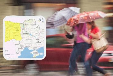 Поб'є градом та заллє дощами: на Україну йде негода (карта)