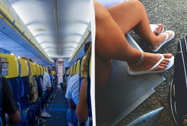 Чому не можна вдягати шльопанці в літаку: пілот попередив про небезпеку