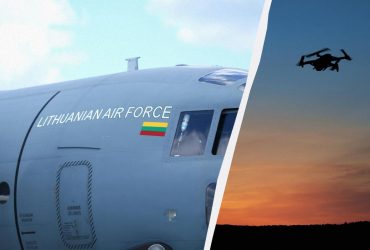 В Литве упал неизвестный дрон, который летел из Беларуси (фото)