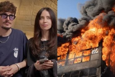 РФ уничтожила студию в Киеве, в которой Дорофеева и Позитив сняли последний клип (фото)