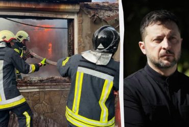 По Україні летіли майже 600 дронів і десятки ракет: Зеленський повідомив про наслідки