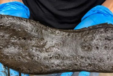 Археологи обнаружили гигантские ботинки времен Римской империи