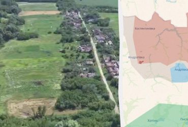 Военные показали, как теперь выглядит пограничная Кондратовка (видео)