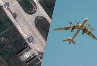 Россияне до сих пор не убрали обломки некоторых бомбардировщиков после операции Паутина