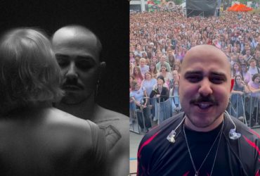 Український репер OTOY оголосив про весілля зі сцени: хто його обраниця (фото)