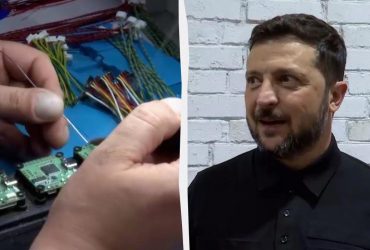 Зеленський показав масштабне виробництво дронів-перехоплювачів (відео)