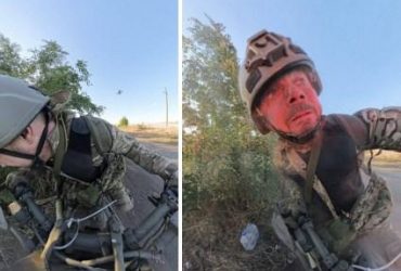 После встречи с украинским дроном пропал Z-военкор