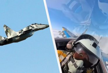 Пилот Denfix минусует российские дроны и ракеты из модернизированного МиГа (видео)