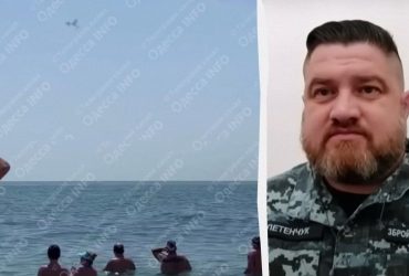 В Одессе люди купались в море во время атаки Шахедов: в ВМС сделали предупреждение (видео)