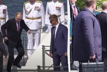 Не только чемоданчик: охрана Путина засветила необычный прибор (видео)