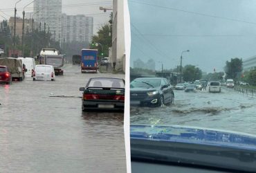 Доставайте лодки: Киев затопило из-за мощного ливня (видео)