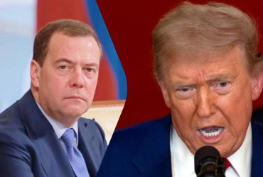 Пусть следит за своими словами: Трамп вмешался в скандал с Медведевым