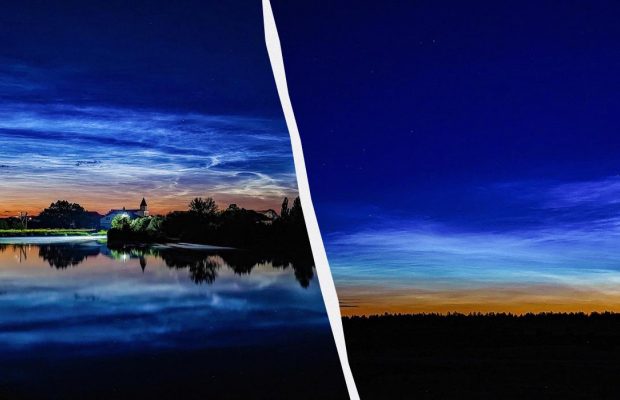 Такое бывает только летом: над Украиной массово появляются редкие облака (фоторепортаж)