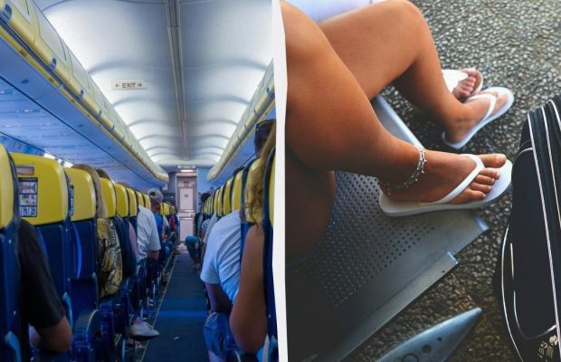 Чому не можна вдягати шльопанці в літаку: пілот попередив про небезпеку