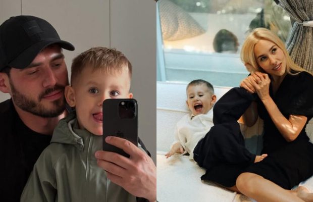 Даша Квіткова та Микита Добринін зворушливо привітали сина з 4-річчям (фото)