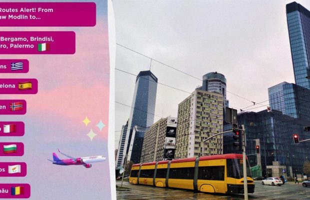 Wizz Air запускає одразу 11 нових маршрутів з Варшави